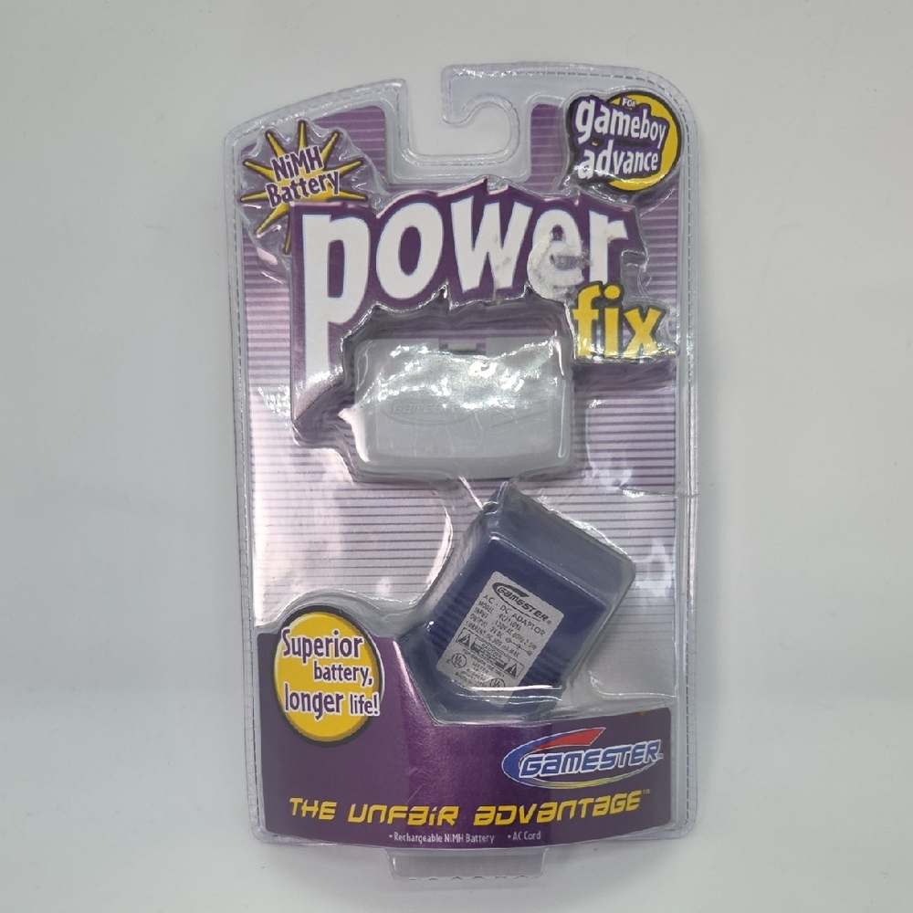 Gamester Power Fix for Gameboy Advance Sealed